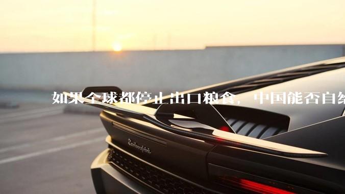 如果全球都停止出口粮食，中国能否自给自足？